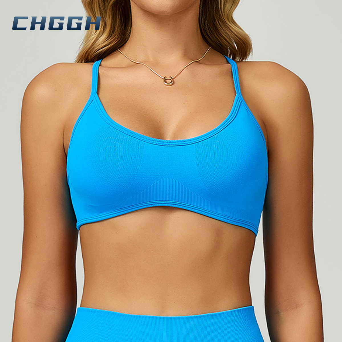 White Edge Yoga Fitness Top